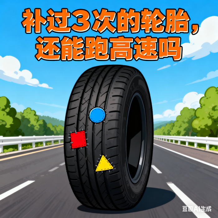 補(bǔ)過(guò)3次的輪胎，還能跑高速嗎
